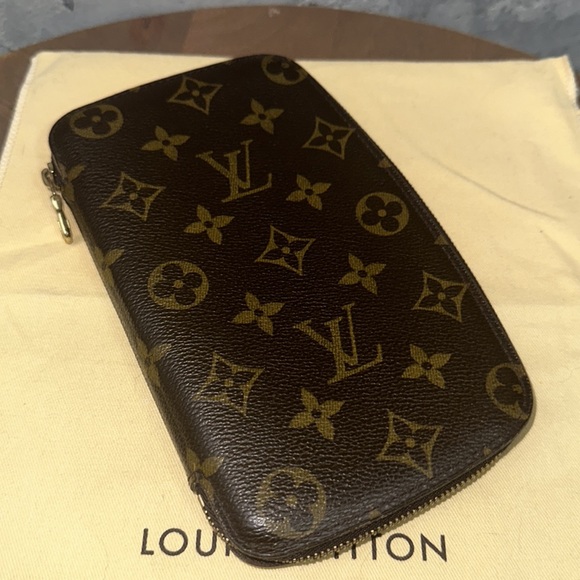 Louis Vuitton monogram geode zippy zip around travel wallet - Picture 15 of 16